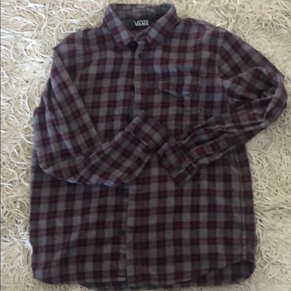 Vans L long sleeve button up shirt